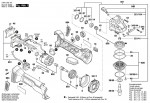 Bosch 3 601 JG3 201 Gws 18V-10 Cordless Angle Grinder 18 V / Eu Spare Parts